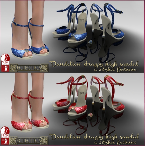  Eclectica at 21 Shoe Event in Second Life