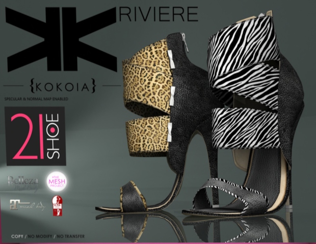  Kokoia at 21 Shoe Event in Second Life